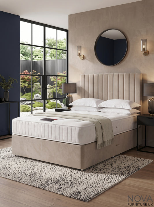 Belmont Fluted Divan Bed