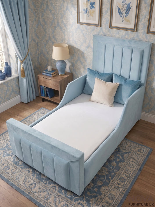 Sleigh Fluted Bed