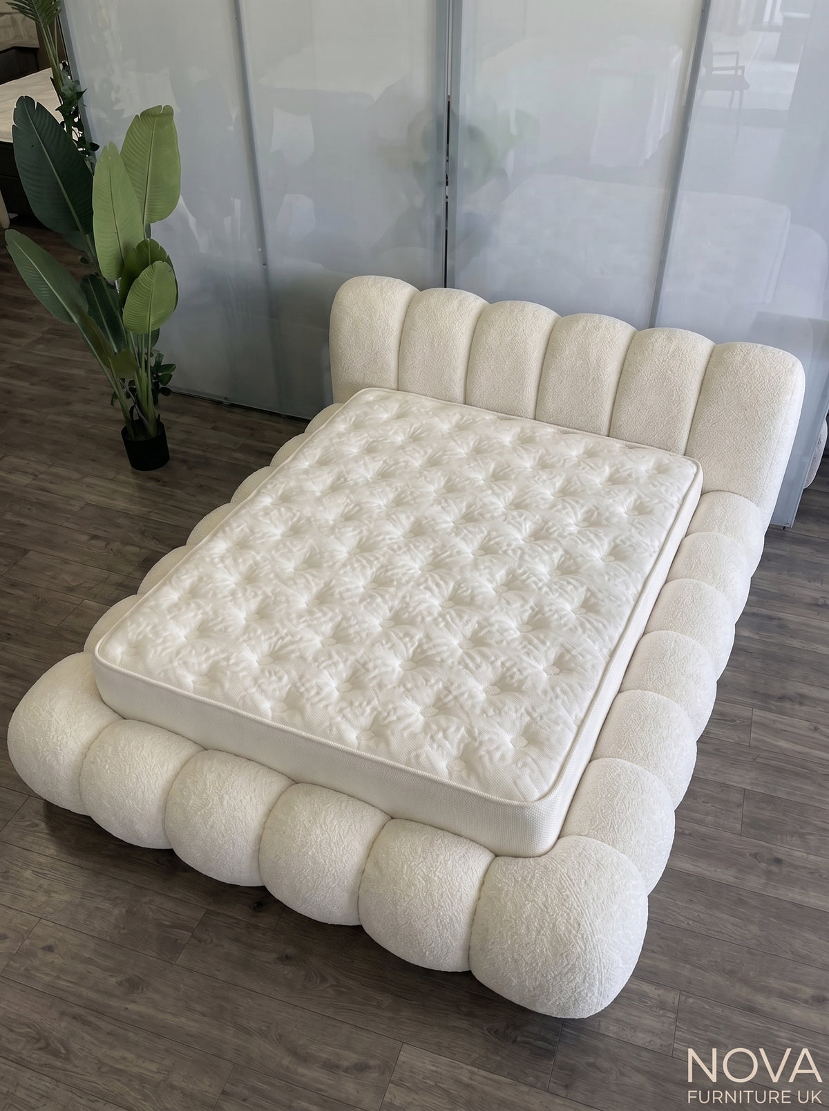 Bellamy Bubble Boucle Bed