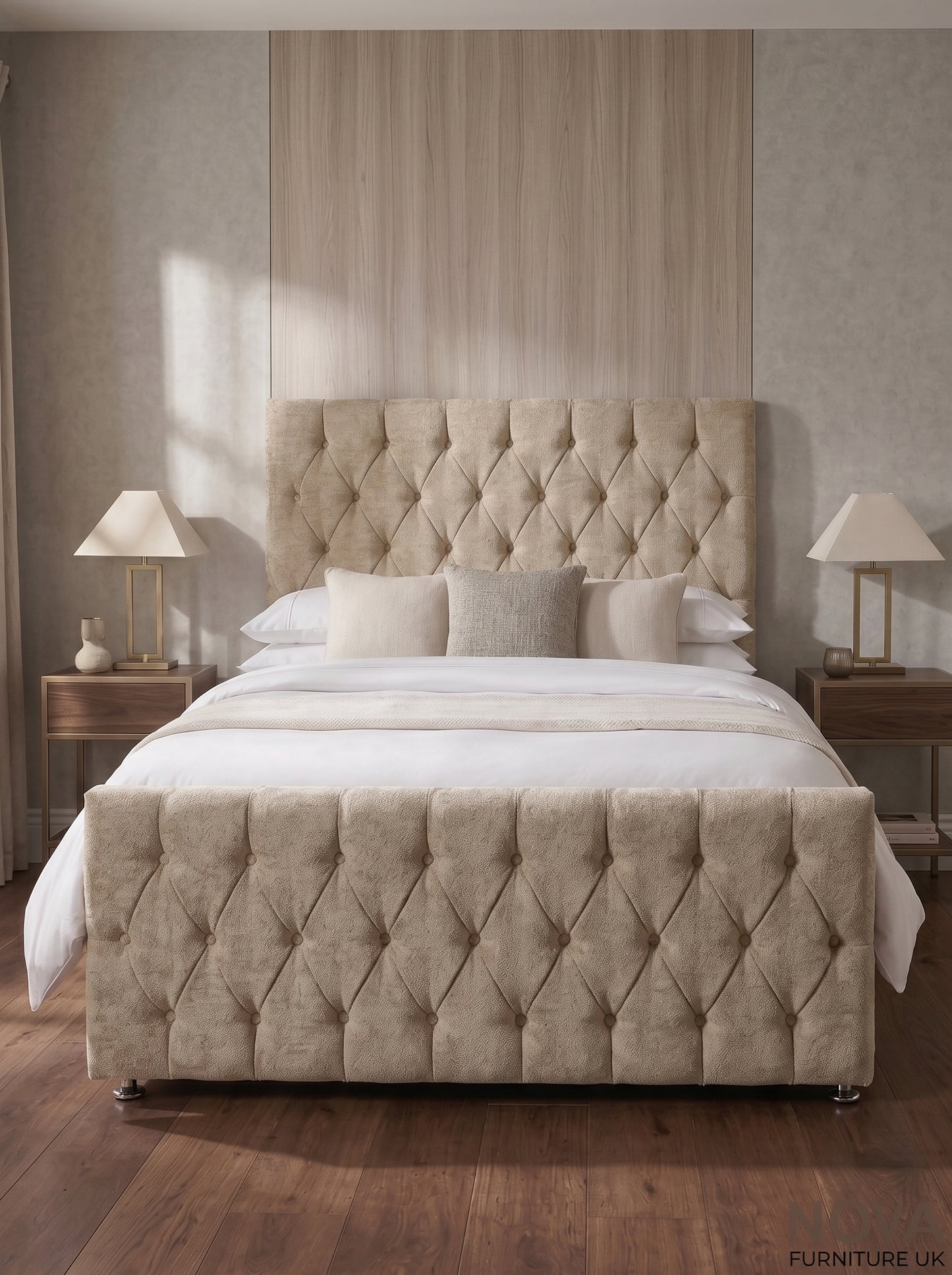 Mayfair Button Tufted Bed Frame