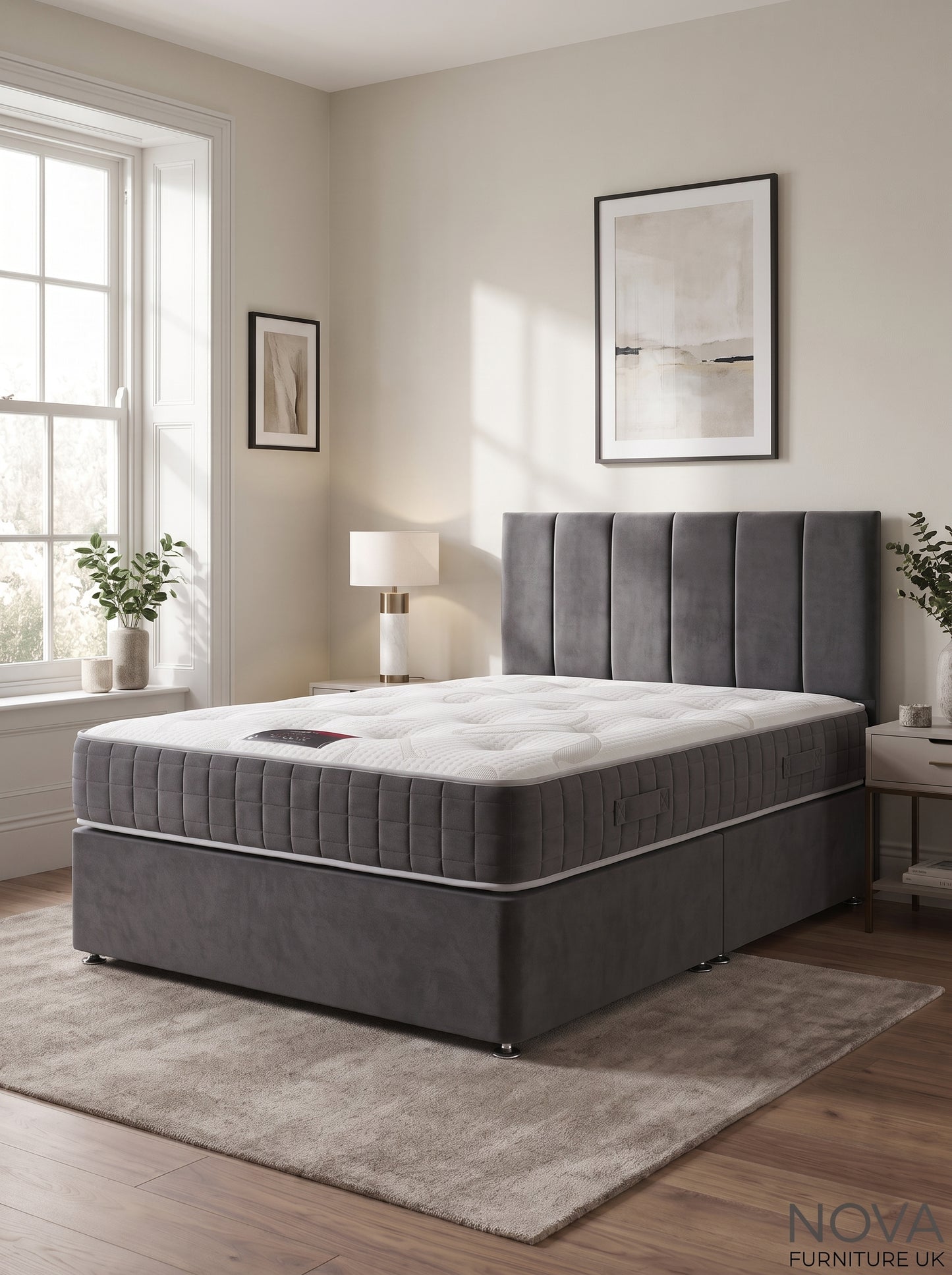 Chelsea Fluted Divan Bed