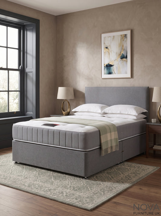Camden Plain Panel Divan Bed