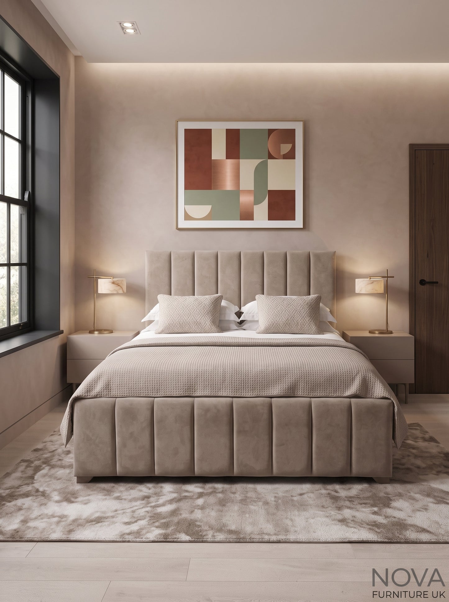 Belgravia Ribbed Bed Frame