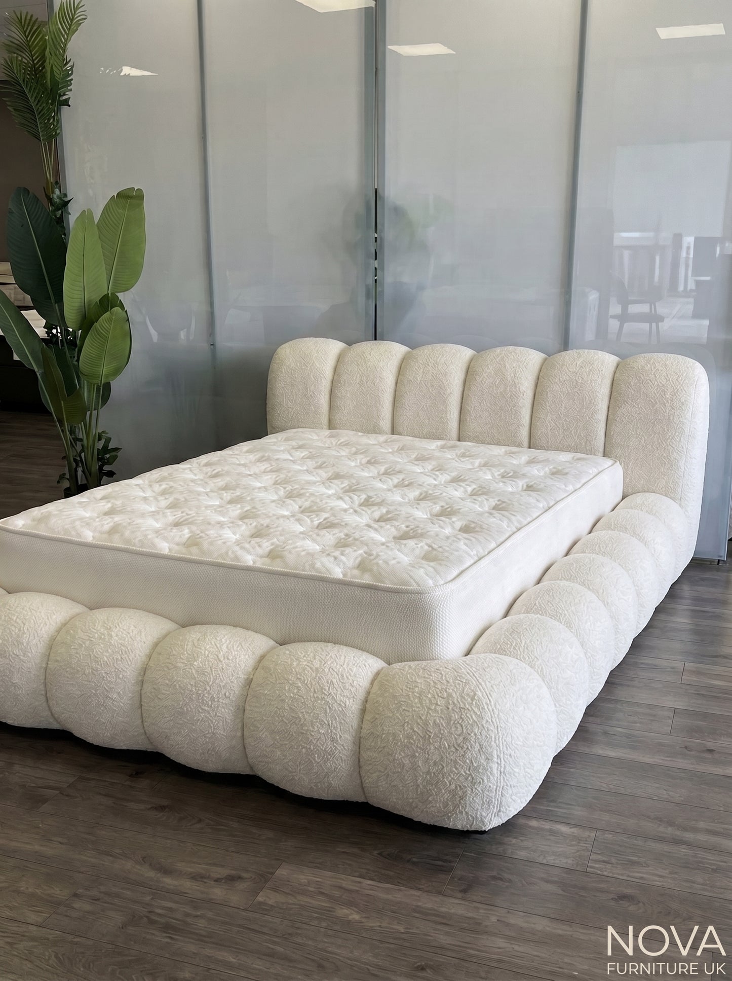 Bellamy Bubble Boucle Bed