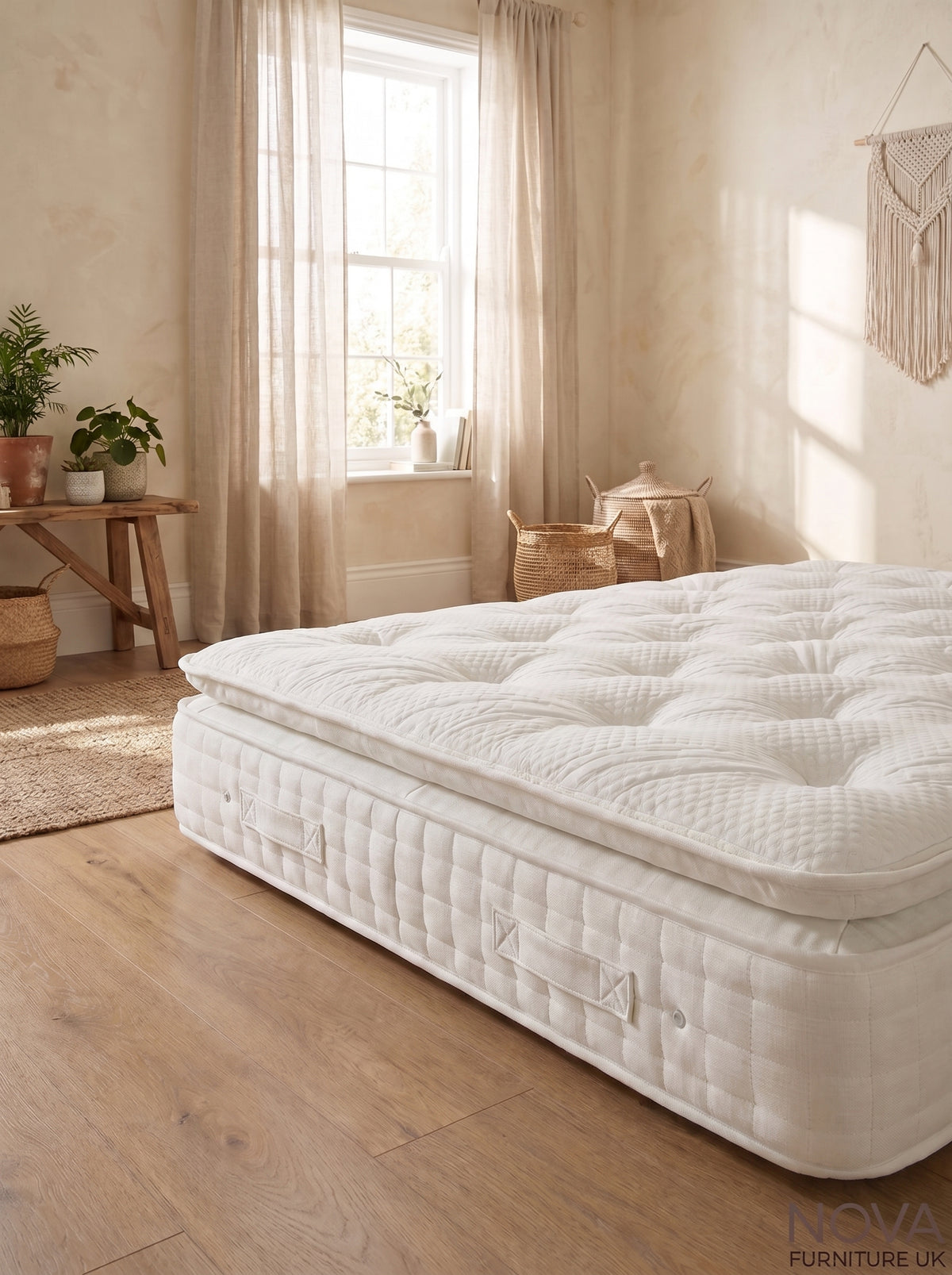 Pillowtop 12" Luxury Pocket Mattress