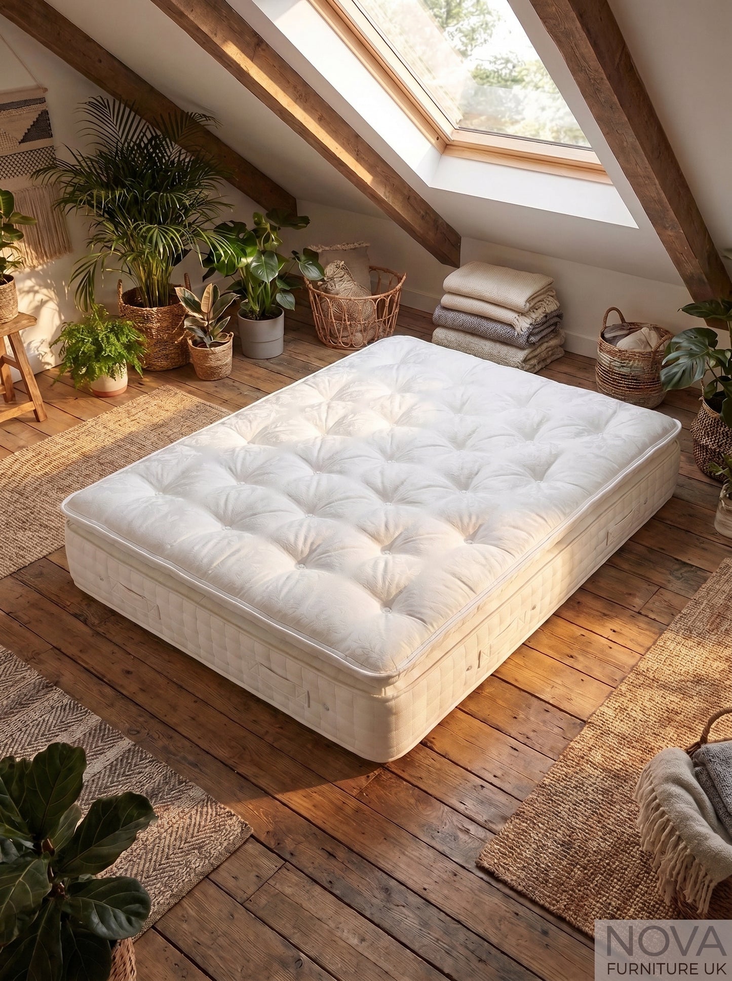 3000 Pocket Sprung Pillowtop Mattress 13"