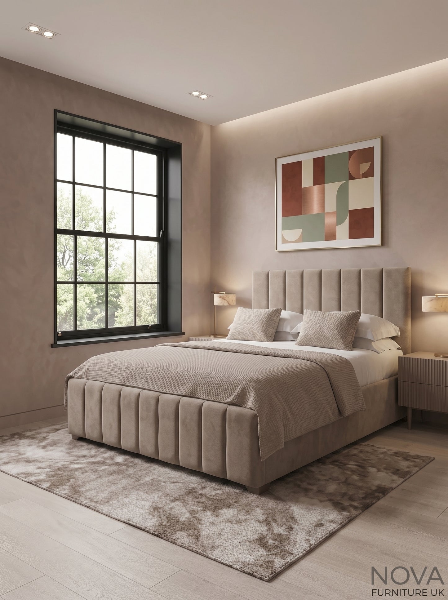 Belgravia Ribbed Bed Frame