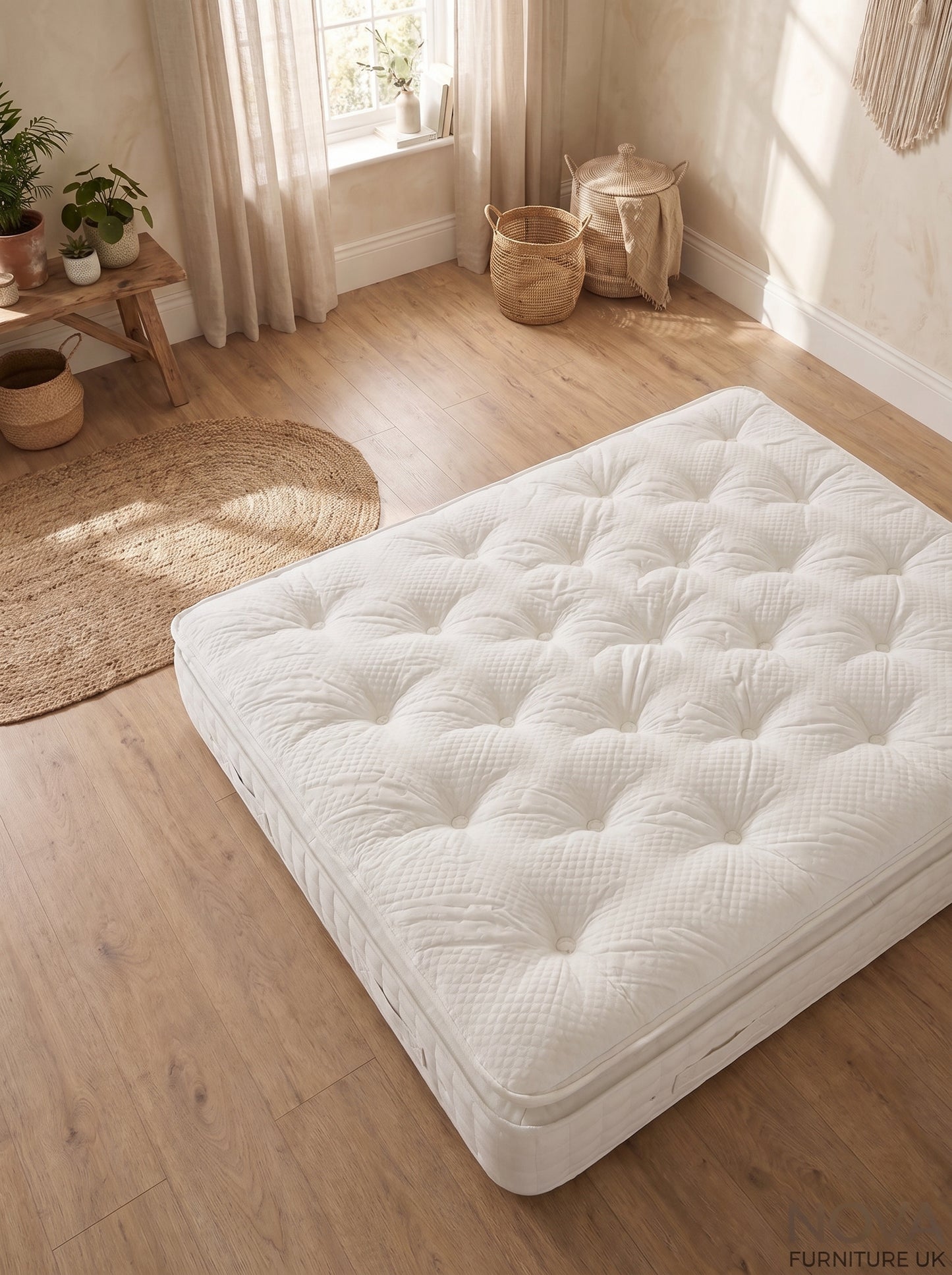 Pillowtop 12" Luxury Pocket Mattress