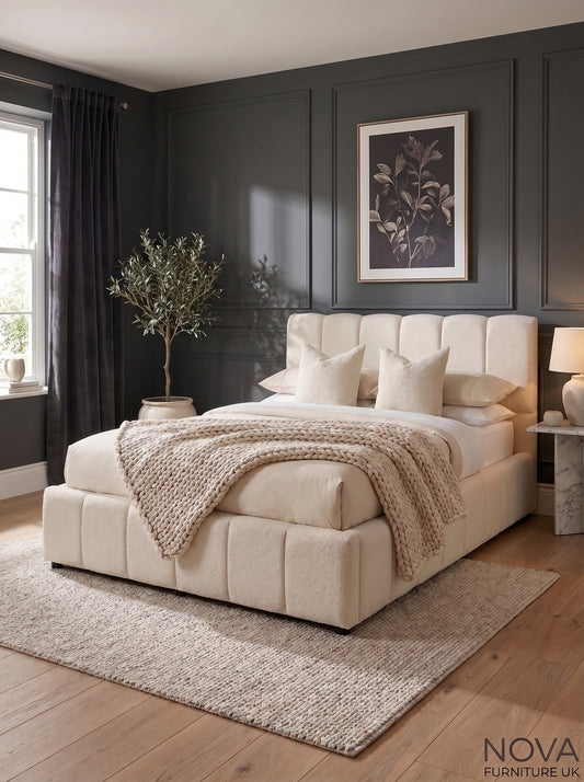 Wren Bubble Boucle Bed